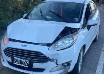 Impactante choque por alcance en 25 de Mayo: una mujer policía entre los heridos