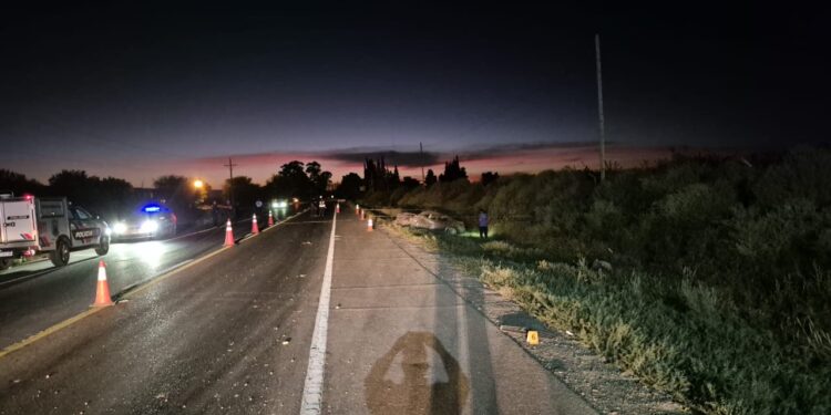 Fuertes imágenes: Así quedó el auto del joven que murió en la Ruta 20