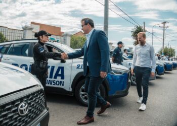Rawson refuerza su seguridad con 20 patrulleros blindados y tecnología de punta