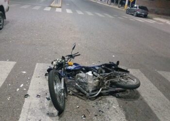 Rawson: Un motociclista terminó herido y el conductor huyó sin auxiliarlo