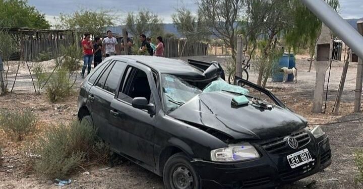 Fatal accidente en Caucete: una mujer murió y otra está grave tras un choque