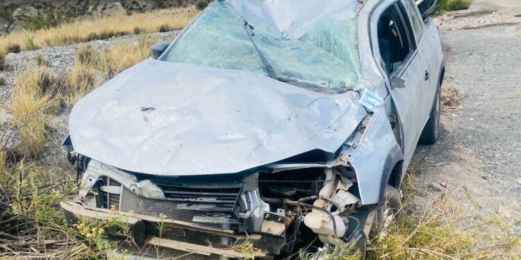 Un hombre perdió hasta los dientes en un dramático vuelco en Ullum