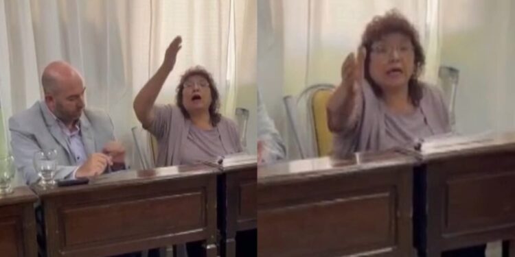 Marina Poblete, edil de Romina Rosas, maltrató a los adultos mayores y los hizo llorar