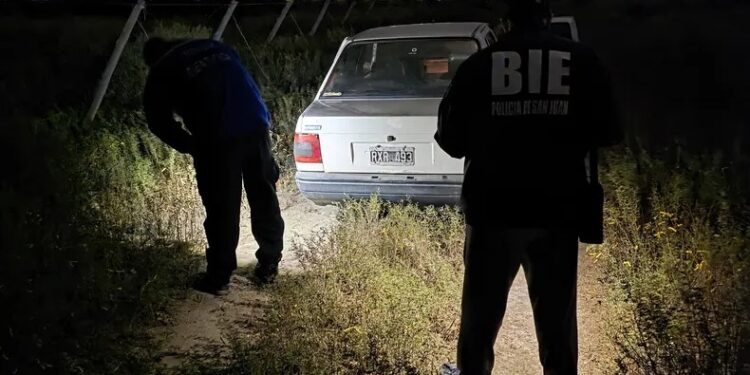 Robó exprés en Caucete: le llevaron el auto y lo escondieron para desmantelarlo