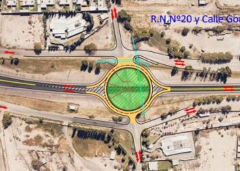 Ruta 20: Avanza el plan para construir una moderna rotonda en un cruce peligroso