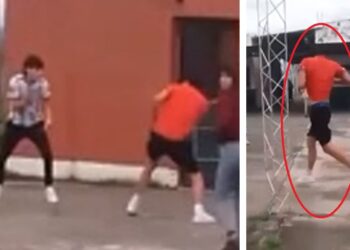 Brutal pelea en la escuela: un alumno de 14 años apuñaló a otro (VIDEO)
