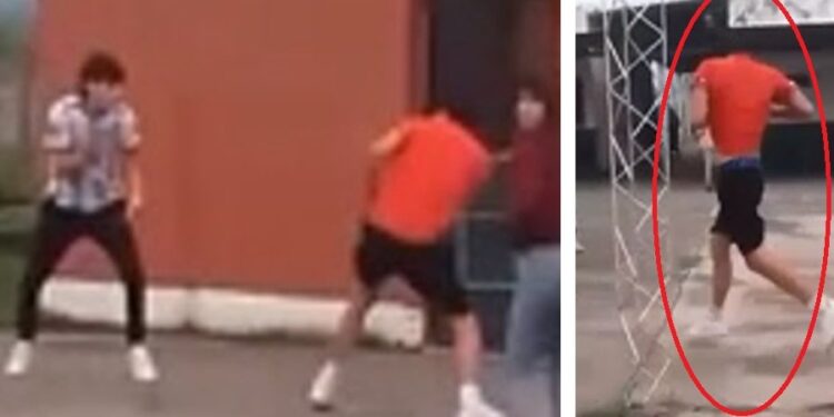 Brutal pelea en la escuela: un alumno de 14 años apuñaló a otro (VIDEO)