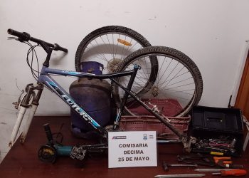 Desvalijaron una finca en 25 de Mayo y fueron detenidos a los pocos minutos