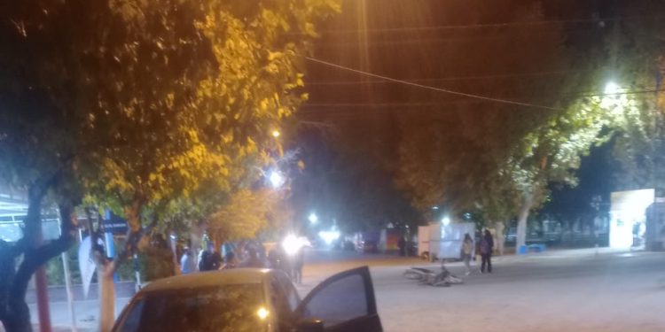 Preocupación: Un sacerdote sanjuanino embistió en su auto a un motociclista