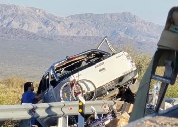 Violento vuelco en Talacasto dejó dos heridos