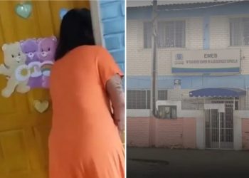 Suspenden a la directora de una escuela primaria que fue grabada con un juguete sexual en un aula