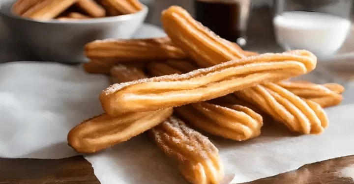 Irresistibles churros caseros para compartir