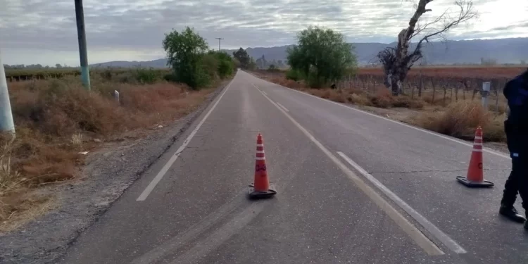 El lugar donde encontraron sin vida al caucetero Esequiel Fernández