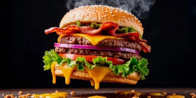 Un error en su hamburguesa casi lo mata y ahora podría ganar un millón de dólares