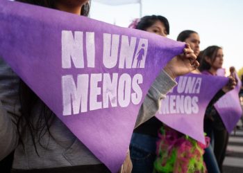 San Juan Marcha con a 10 Años del grito de Ni Una Menos