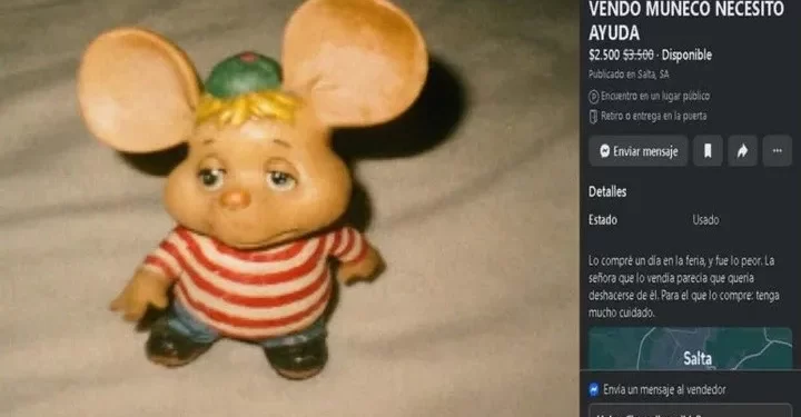 Compró un muñeco poseído del Topo Gigio, el horror invadió su casa y todo acabó de la peor manera