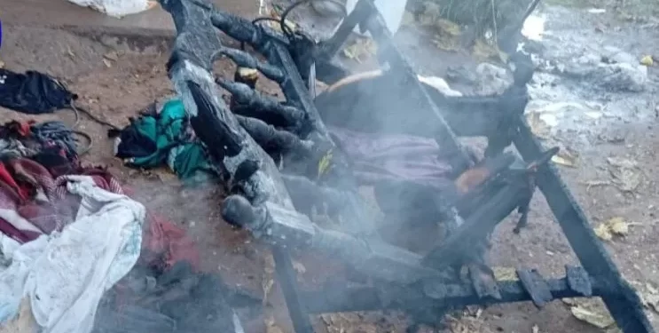 Una familia de 9 de Julio perdió todo luego de que se le prendiera fuego su vivienda