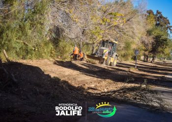 25 de Mayo: Con un fuerte operativo de limpieza y anuncian obras en Villa El Tango