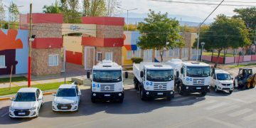 Chimbas sumó camiones, autos y máquinas a su parque automotor