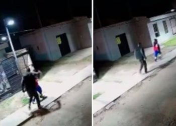 Un hombre le pegó cintazos a su hijo, golpeó a su exesposa y un vecino le disparó