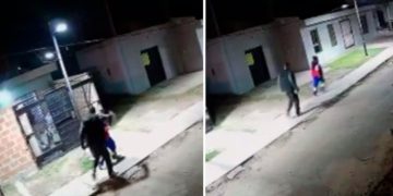 Un hombre le pegó cintazos a su hijo, golpeó a su exesposa y un vecino le disparó