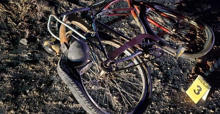 Impacto fatal en Angaco: un ciclista murió al ser embestido por una camioneta