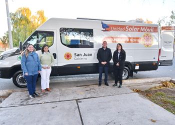 El nuevo Vacunatorio Móvil Solar recorrerá San Juan con tecnología sustentable y de última generación