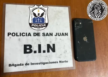 Recuperaron un iPhone robado en Rawson