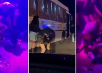 Fuerte pelea entre grupos de jóvenes a la salida de un boliche