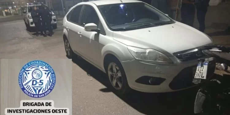 Recuperaron un Ford Focus robado en Rawson y detectaron documentación apócrifa