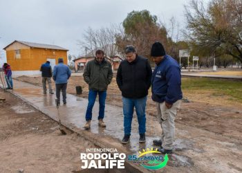 Avanza la transformación de la plazoleta Estación Martí en 25 de Mayo