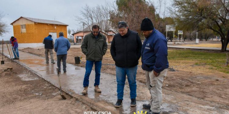 Avanza la transformación de la plazoleta Estación Martí en 25 de Mayo