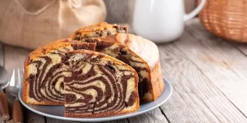 Receta súper fácil para hacer un bizcochuelo marmolado