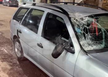 Nuevo accidente por animales sueltos: un auto chocó contra un caballo en Ruta 20