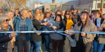 Chimbas: la intendenta Daniela Rodríguez inauguró la nueva plaza de Andacollo VI