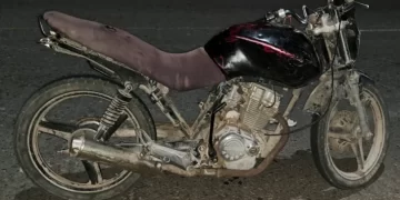 Detienen a un motociclista en 25 de Mayo con una moto robada en 2018