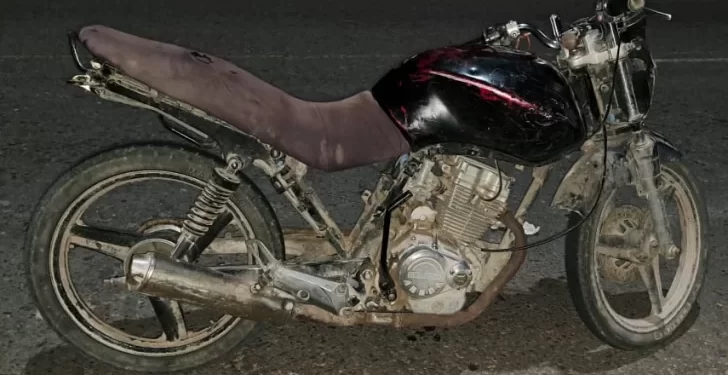 Detienen a un motociclista en 25 de Mayo con una moto robada en 2018