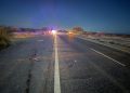 Ruta 20: Conocido comerciante chocó con animales sueltos y destrozó su camioneta