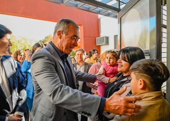 Fabián Martín recorrió el operativo San Juan Cerca en San Martín