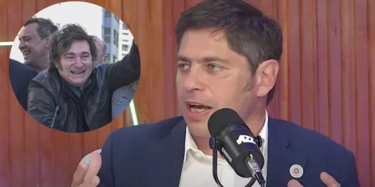 Axel Kicillof calificó como “una estafa electoral” y “un payaso”a Javier Milei