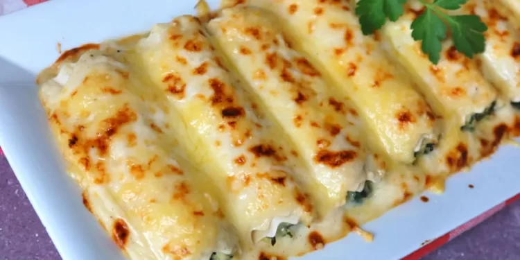 Cómo preparar unos deliciosos canelones de pollo con ricota