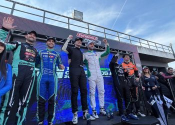 Canapino y su equipo, cara a cara con los fans en 9 de Julio