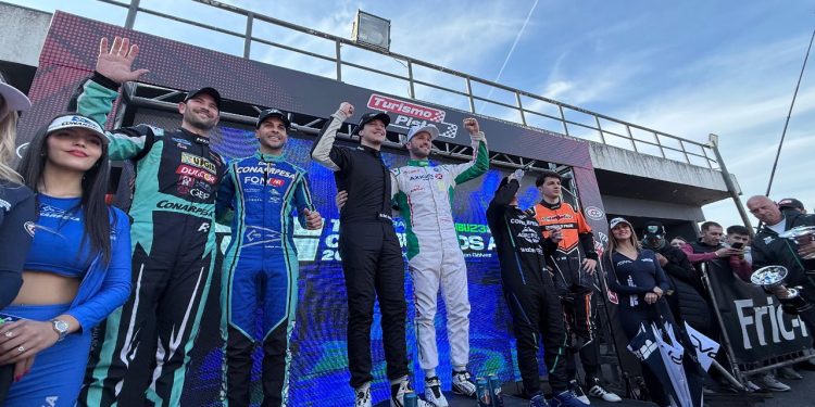 Canapino y su equipo, cara a cara con los fans en 9 de Julio