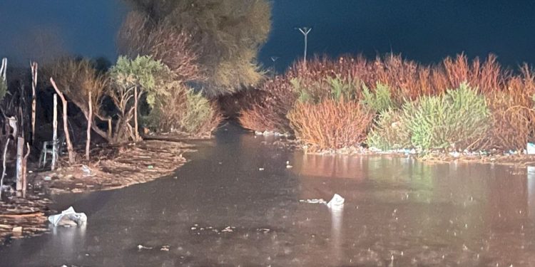 El temporal de Santa Rosa dejó a familias bajo el agua en 25 de Mayo