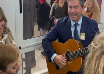 El momento distendido del gobernador Orrego que se volvió viral en Caucete