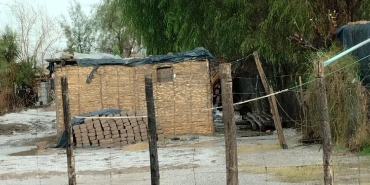 Fuertes lluvias en 25 de Mayo dejaron una familia evacuada en La Chimbera