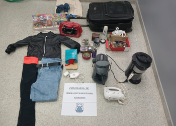 Intentó robar una carretilla, tropezó al huir y terminó detenido