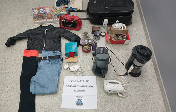 Intentó robar una carretilla, tropezó al huir y terminó detenido