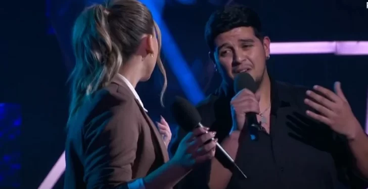 Sanjuanino brilló en el escenario de La Voz Argentina y se ganó el corazón del jurado