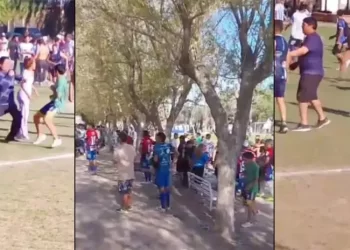 Violento enfrentamiento en un torneo amateur en Pocito